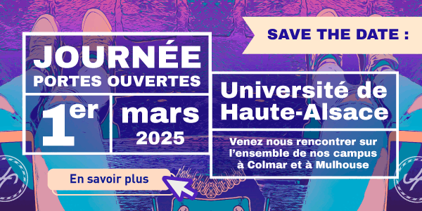 Journée portes ouvertes à l'Université de Haute-Alsace : save the date 1er mars 2025